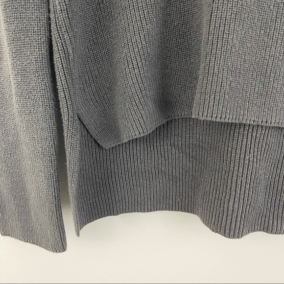 ATHLETA Arbor Green Rest Day Pima Cotton Knit Sweater Hoodie - Picture 6 of 12